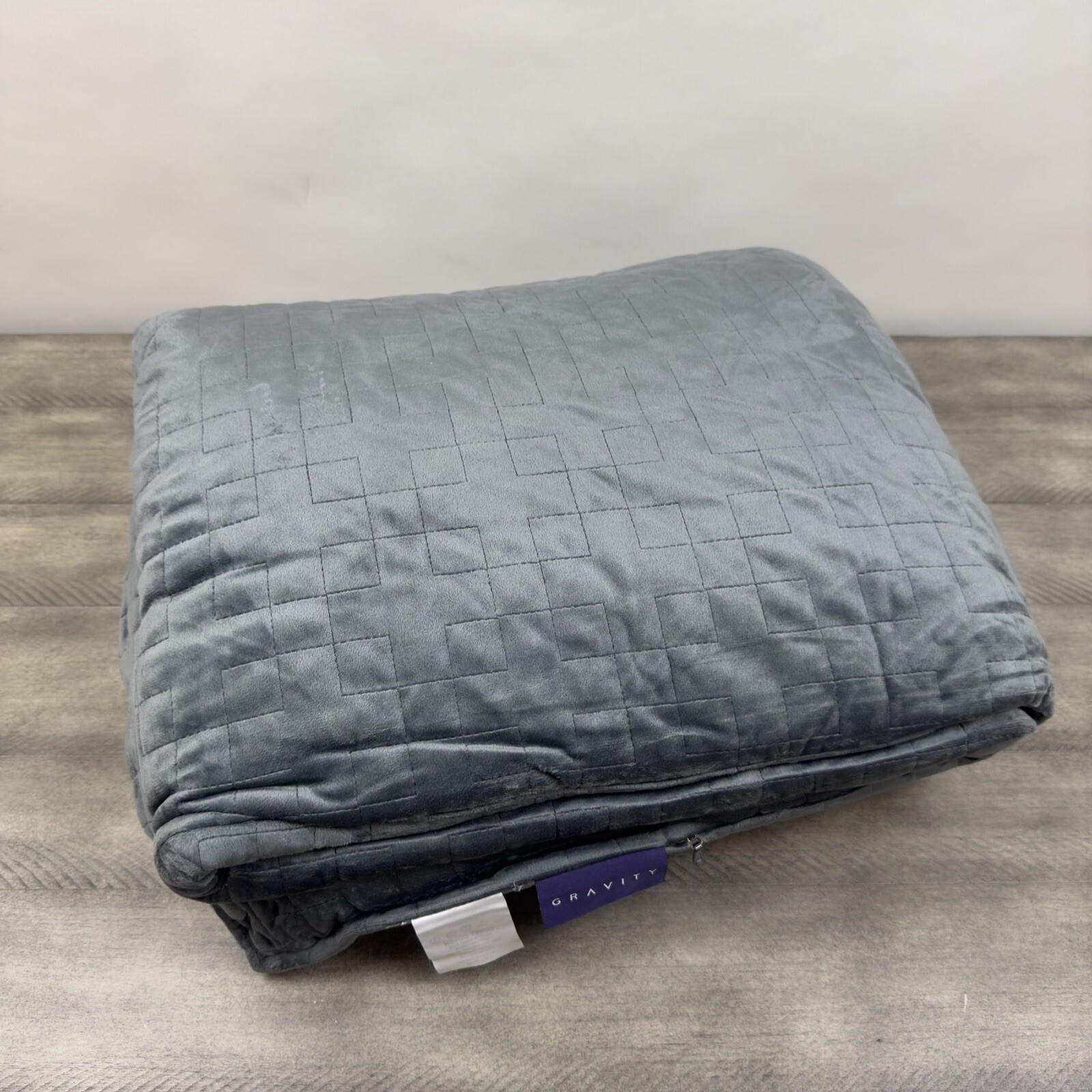 Pottery Barn Gravity Weighted Blanket & Duvet 20lbs Gray Single 48"w x 72"l gallery