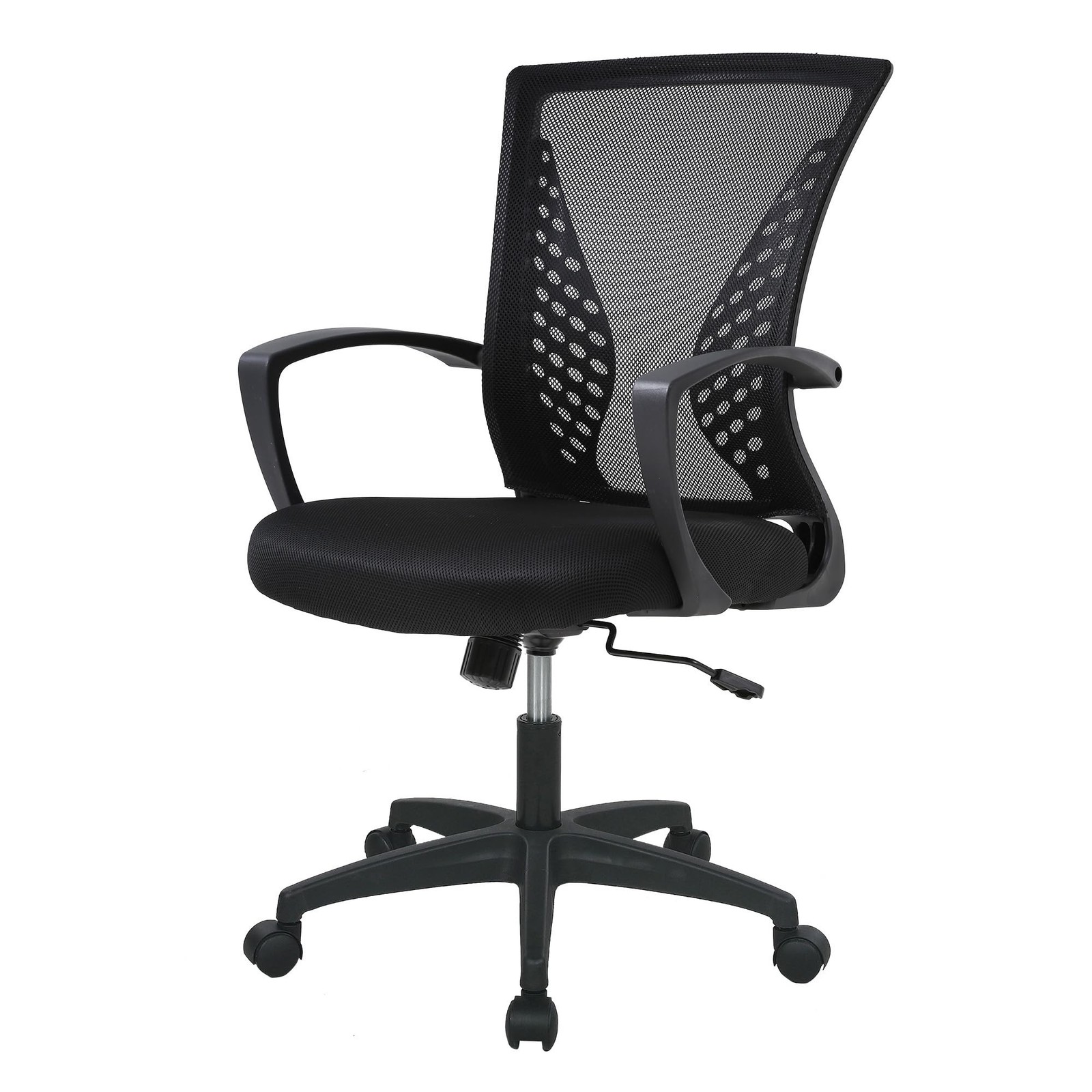 FDW Home Office Chair Mid Back PC Swivel Lumbar Support Adjustable Desk Task ... gallery