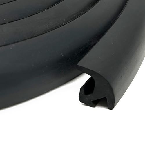 Windshield Gasket, Glass Rubber Seal Strip for RV, Truck and Van 20Feet Black gallery