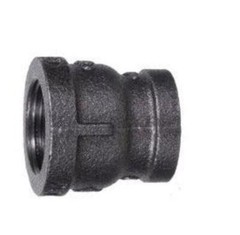 BLACK MALLEABLE IRON REDUCING COUPLING (REDUCER),BANDED