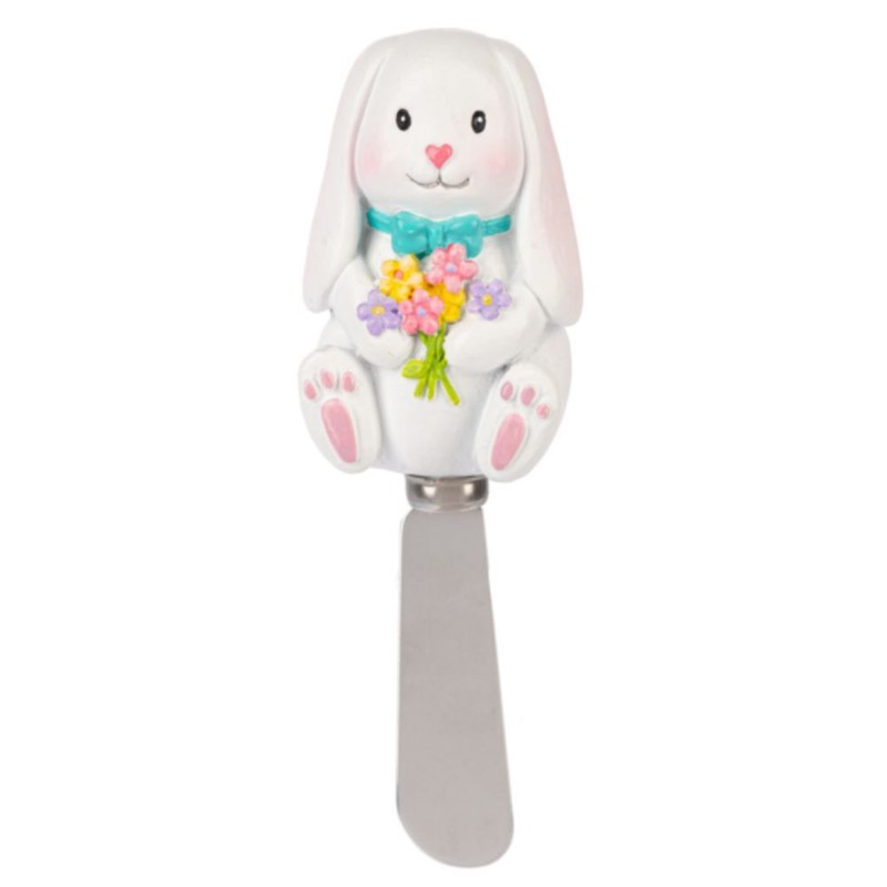 Ganz E5 Home Kitchen Easter Bunny 5" H Spreaders 2pc Set EA18144 gallery