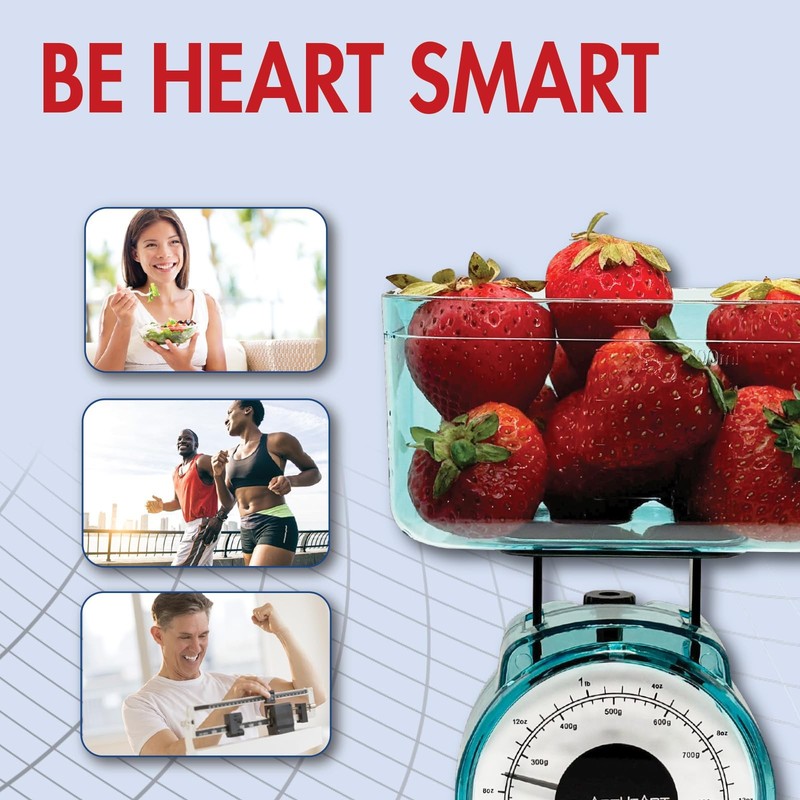 Mechanical Kitchen Scale, Precise Measurements with Removable Bowl, Measureme... gallery