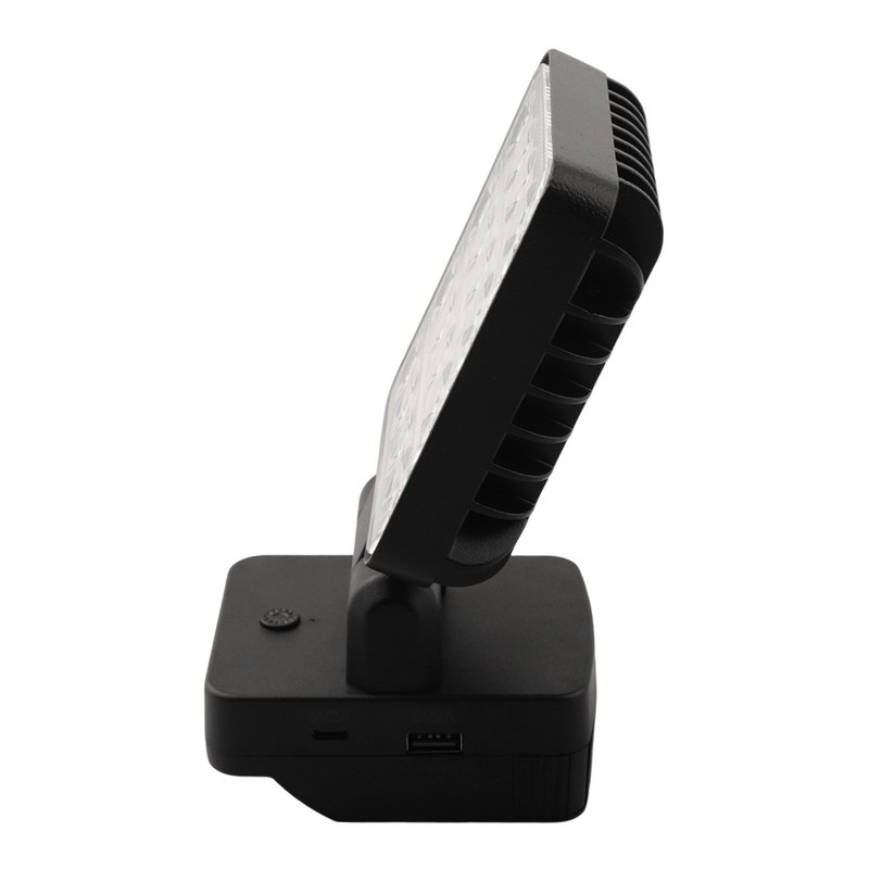 Easily Adjustable Cordless LED Work Light Compatible with For Batteries gallery