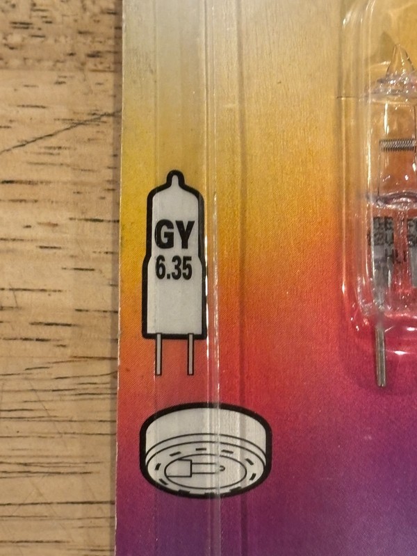 GE 97670 Halogen Replacement Bulb Low Voltage - 50 Watt - 12 Volts GY6.35 Bi-Pin gallery