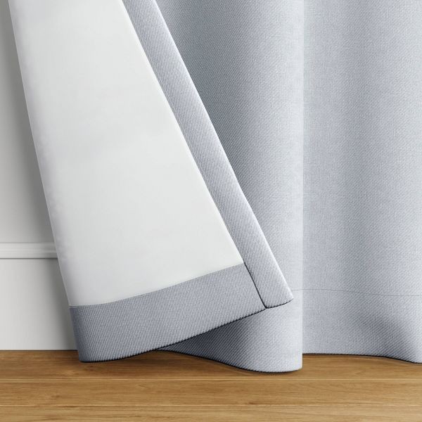 1pc Room Darkening Heathered Window Curtain Panel gallery