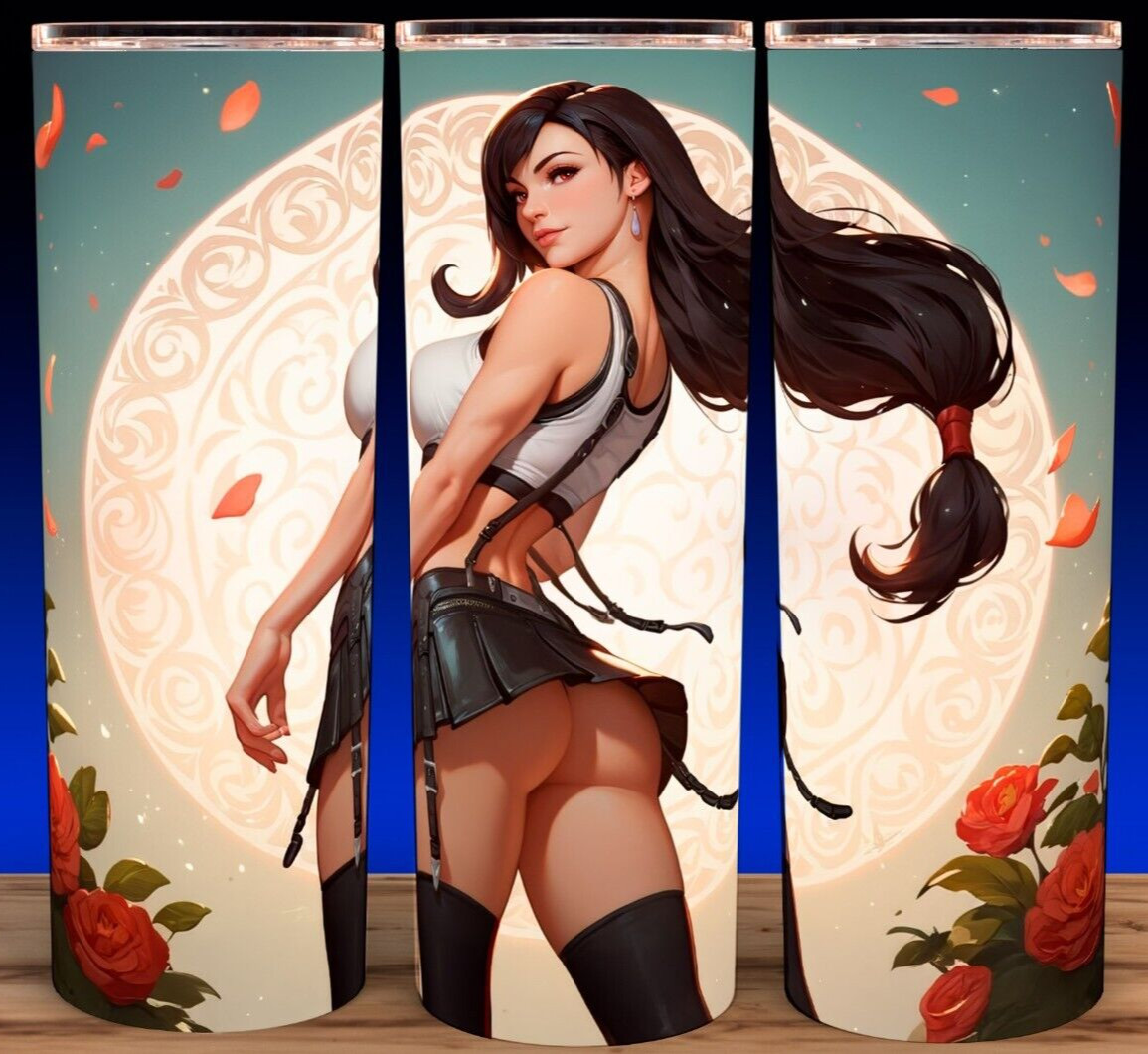 Final Fantasy 7 Tifa Lockhart Sexy Pose Gaming Cup Mug Tumbler gallery