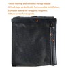 Magnetic Screen Door Fits Door Size 76" x 82", Screen Size 78" x 83", Reversi... gallery