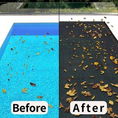 20x40ft Pool Leaf Net Cover In-Ground Swimming Pool Cuttable Leaf Catcher Winter
