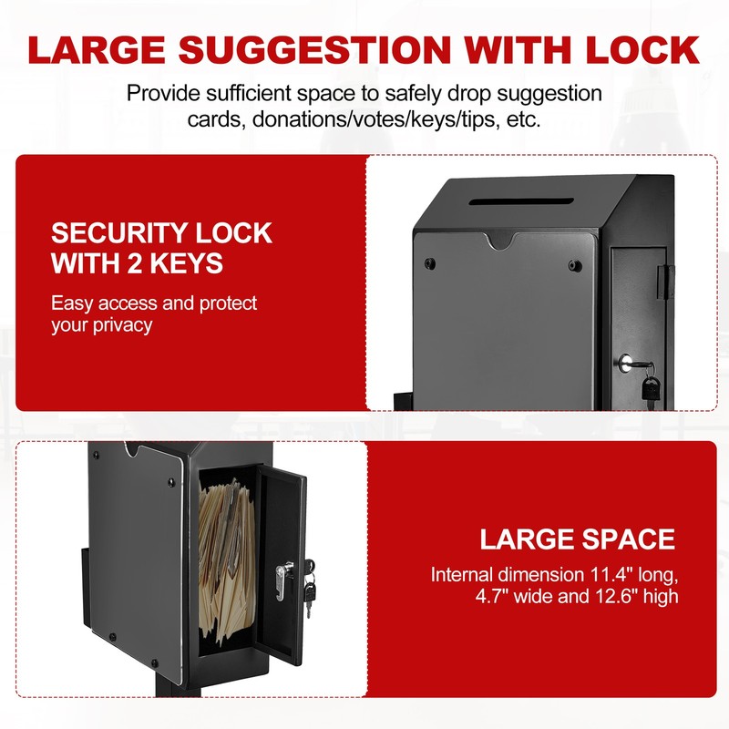 Cargo Door Lock, Shipping Container Lock, Heavy Duty with 2 Keys for Semi Traile gallery