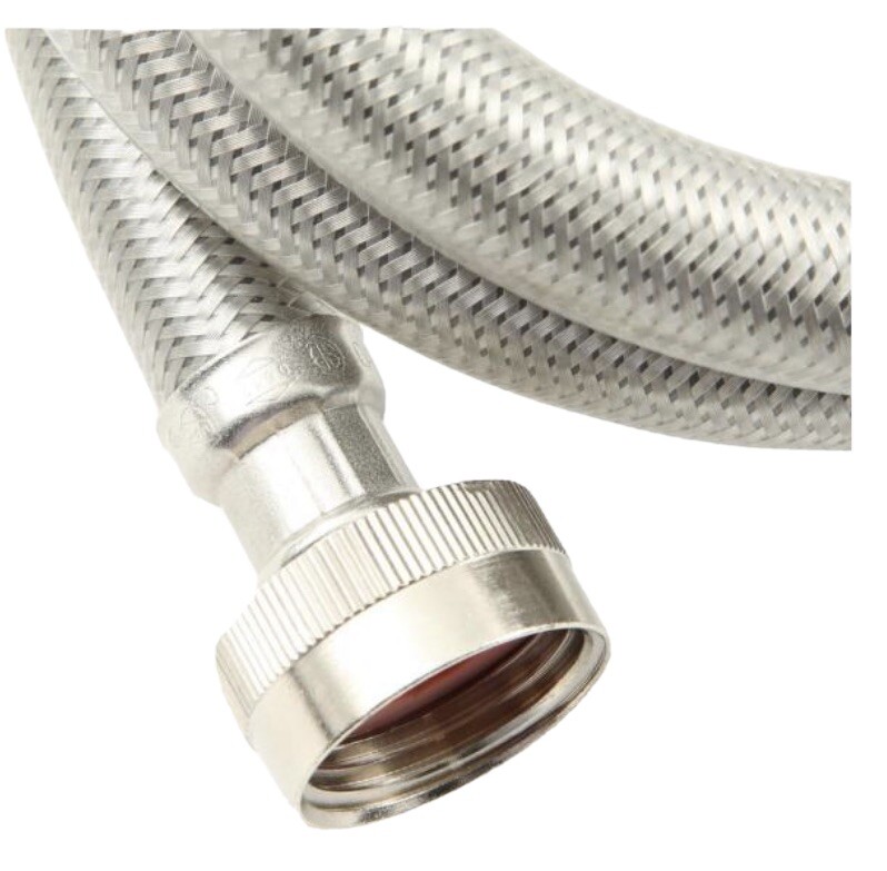 Everbilt 4 Ft. Polymer Coated Stainless Steel Washing Machine Connector gallery