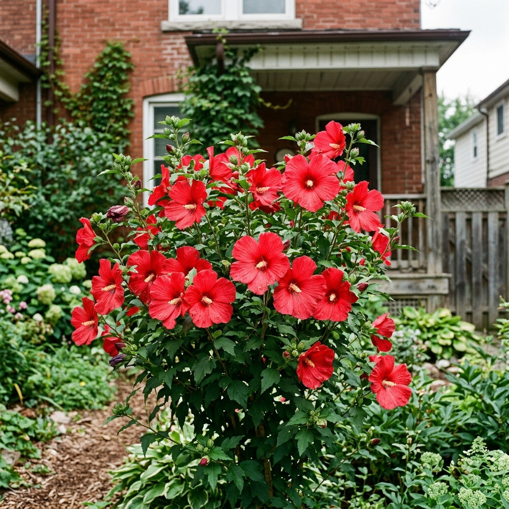 50 Red Hibiscus Seeds for Planting - Premium Heirloom Red Hibiscus Flower Seeds gallery