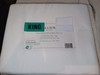 OAK & ROWE WHITE GRAY EMBROIDERED HEM 4 PIECE KING SHEET SET 100% POLYESTER NIP gallery
