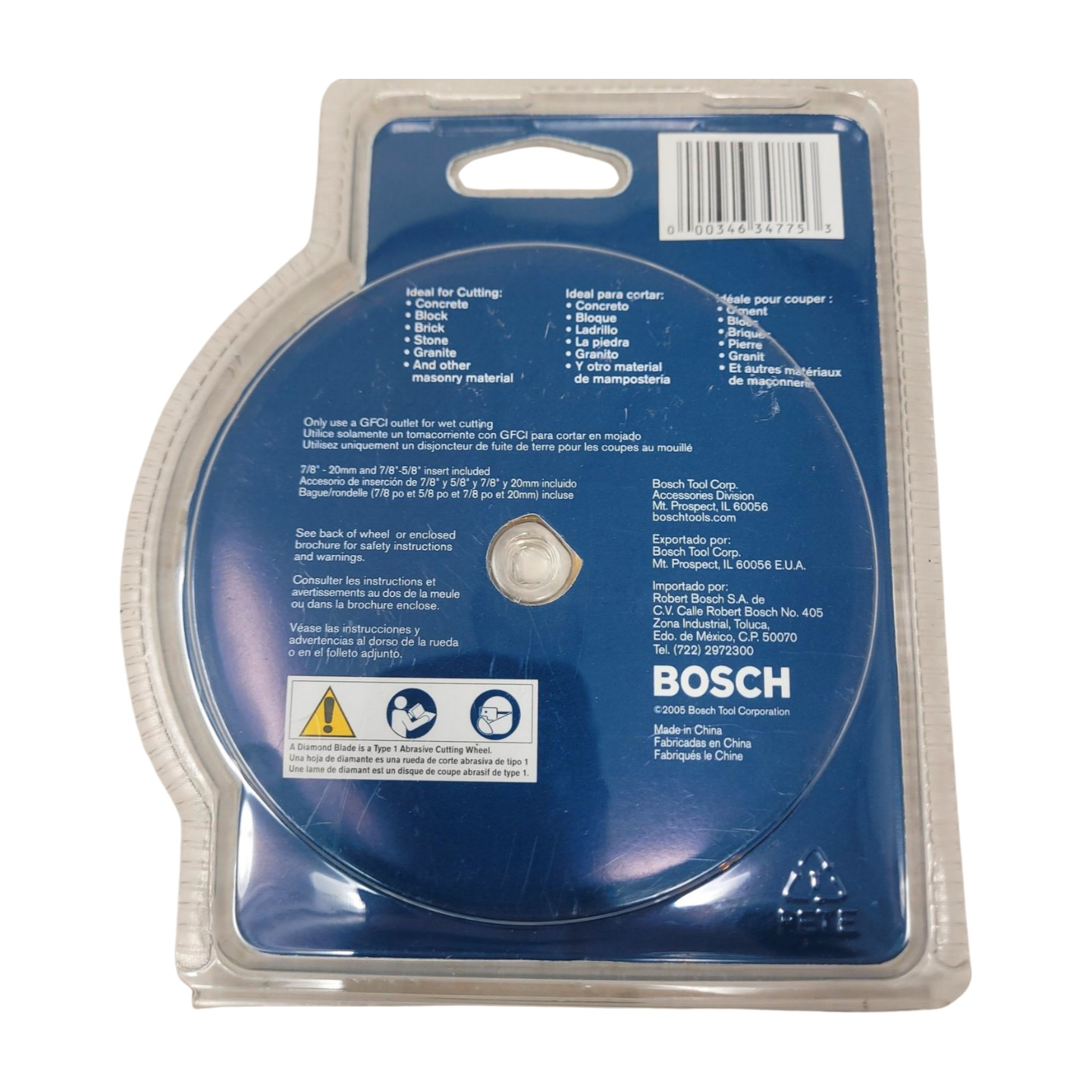 BOSCH DB4542C 4-1/2 in. Premium Turbo Rim Diamond Blade New In Package gallery