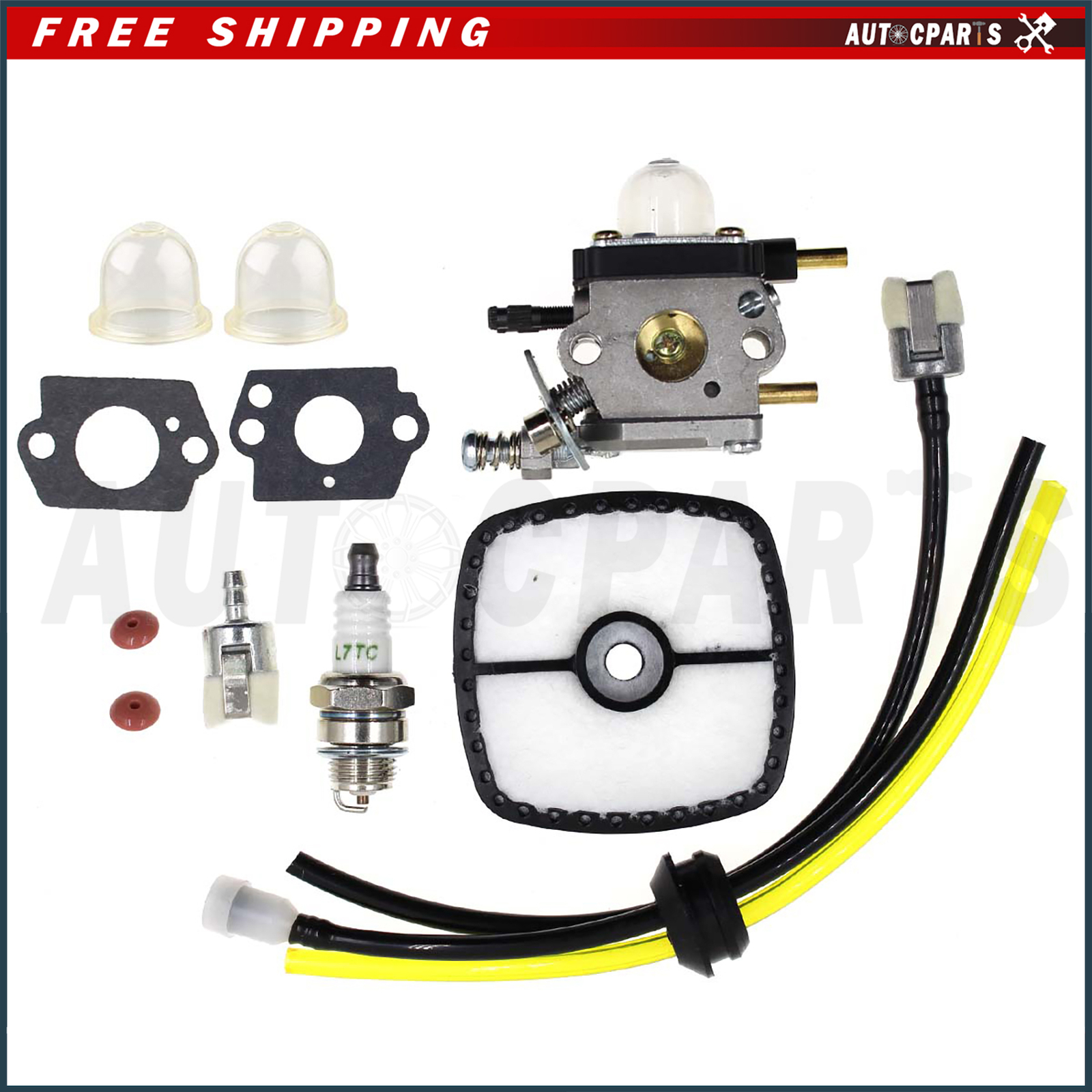 Carburetor For Mantis Tiller 7222 7225 SV-5C/2 Replaces A021001091 Zama C1U-K82 gallery