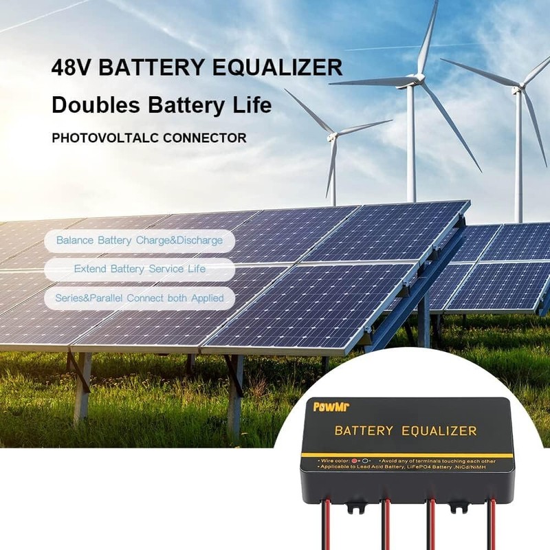 Battery Equalizer 48V - Battery Voltage Balancer,for 4×12V or 8×12V or More B... gallery
