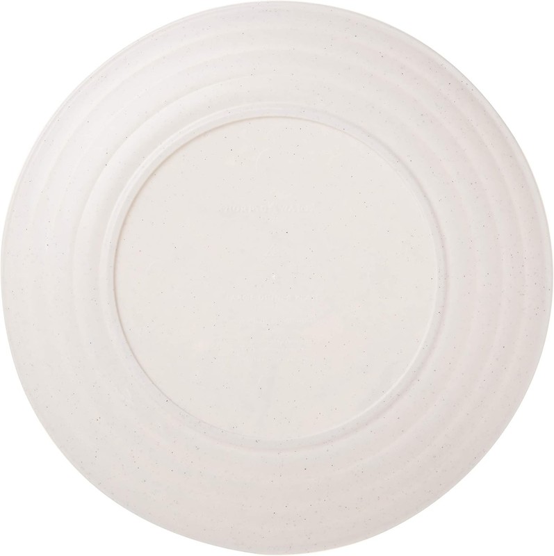 Nordic Ware Polypropylene Plates 10L x 10W x 0.88H (Pack of 4), White gallery