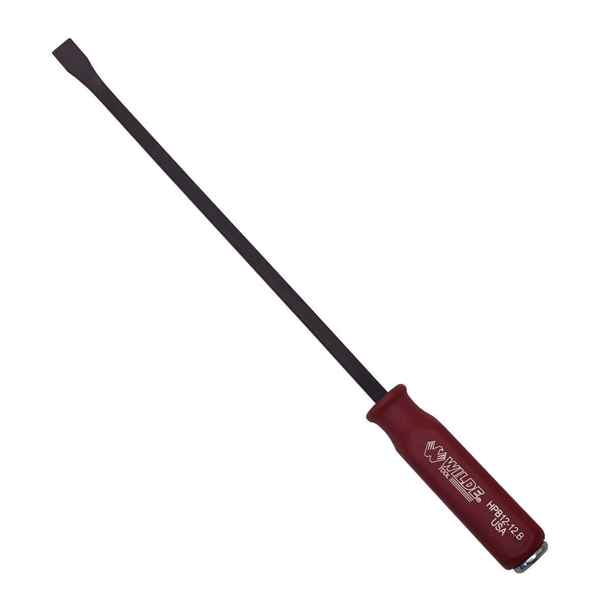 Wilde Tool HPB12-12 17" Hard Cap Handle Pry Bar Made in USA gallery