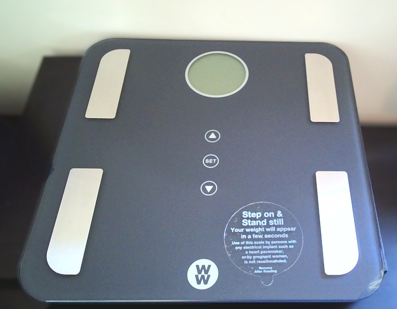 WW Scales by Conair Weight Watcher Body Analysis Scale Jumbo 2.6" Backlit Displa gallery