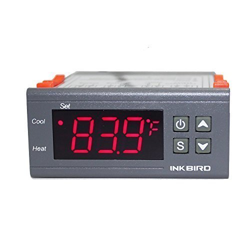 Inkbird ITC-1000 12V 10A Temperature Controller ON/OFF Thermostat Heat Cool US gallery