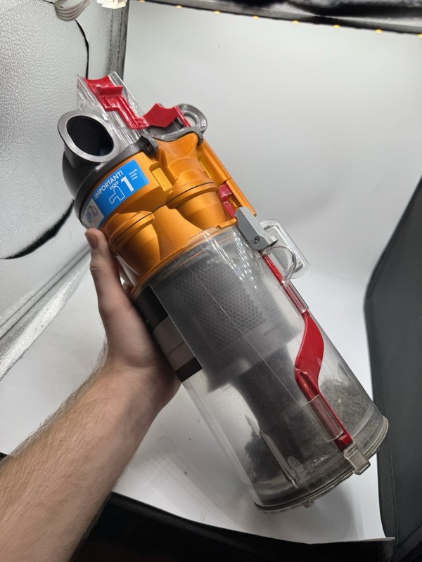 Dyson DC24 Multi Floor Vacuum Orange Cyclone Canister Dirt Dust Bin OEM gallery