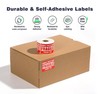 LuckyGuard 3 x 2 Inch Handle with Care 500 Fragile Stickers for 3" x 2", Red gallery
