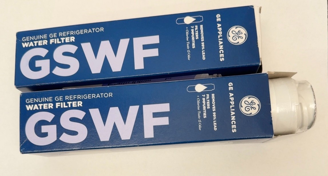 2 PACK Genuine GE GSWF Refrigerator Fridge Water Filter Cartridges gallery