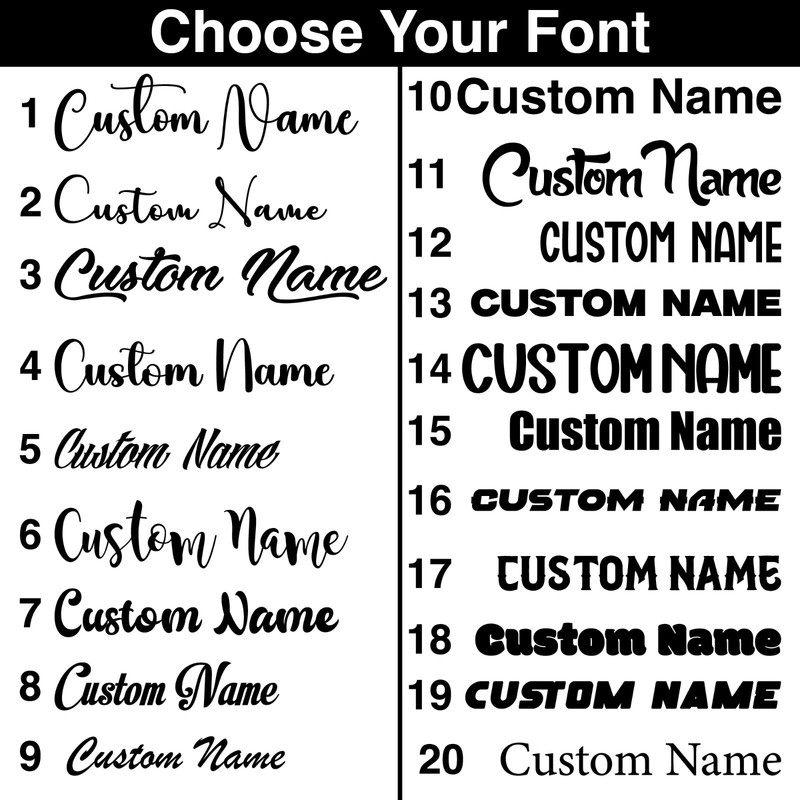 Custom Name Vinyl Decal – Personalized Sticker for Wall, Laptop, Car gallery