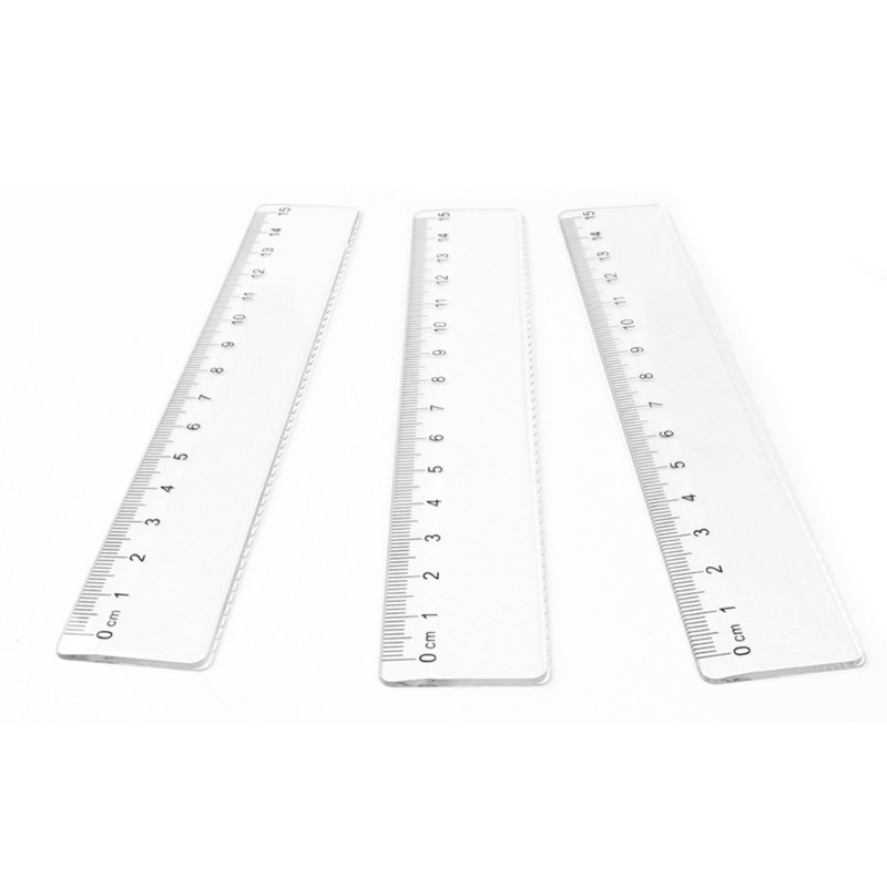 5 Pcs 15cm 20cm Multifunctional Ruler Plastic Ruler Straight Ruler Clear Ruler gallery