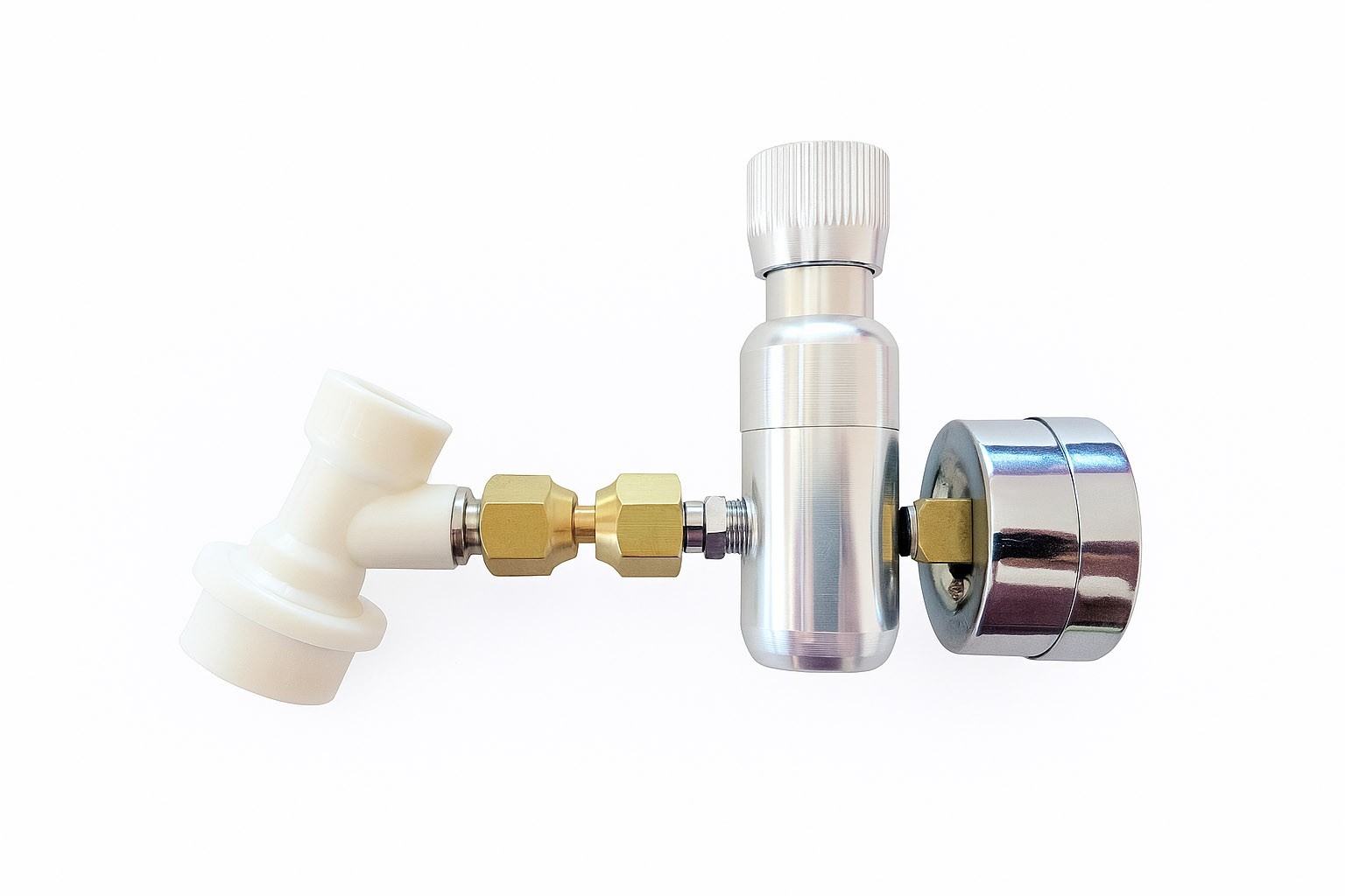 Mini CO2 Charger with Regulator Kit - Ball Lock Quick Disconnect Beer Wine Soda gallery