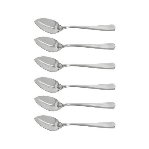 6 Windsor Grapefruit Spoons Heavy Weight 18/0 Stainless Steel Free Shipping USA gallery