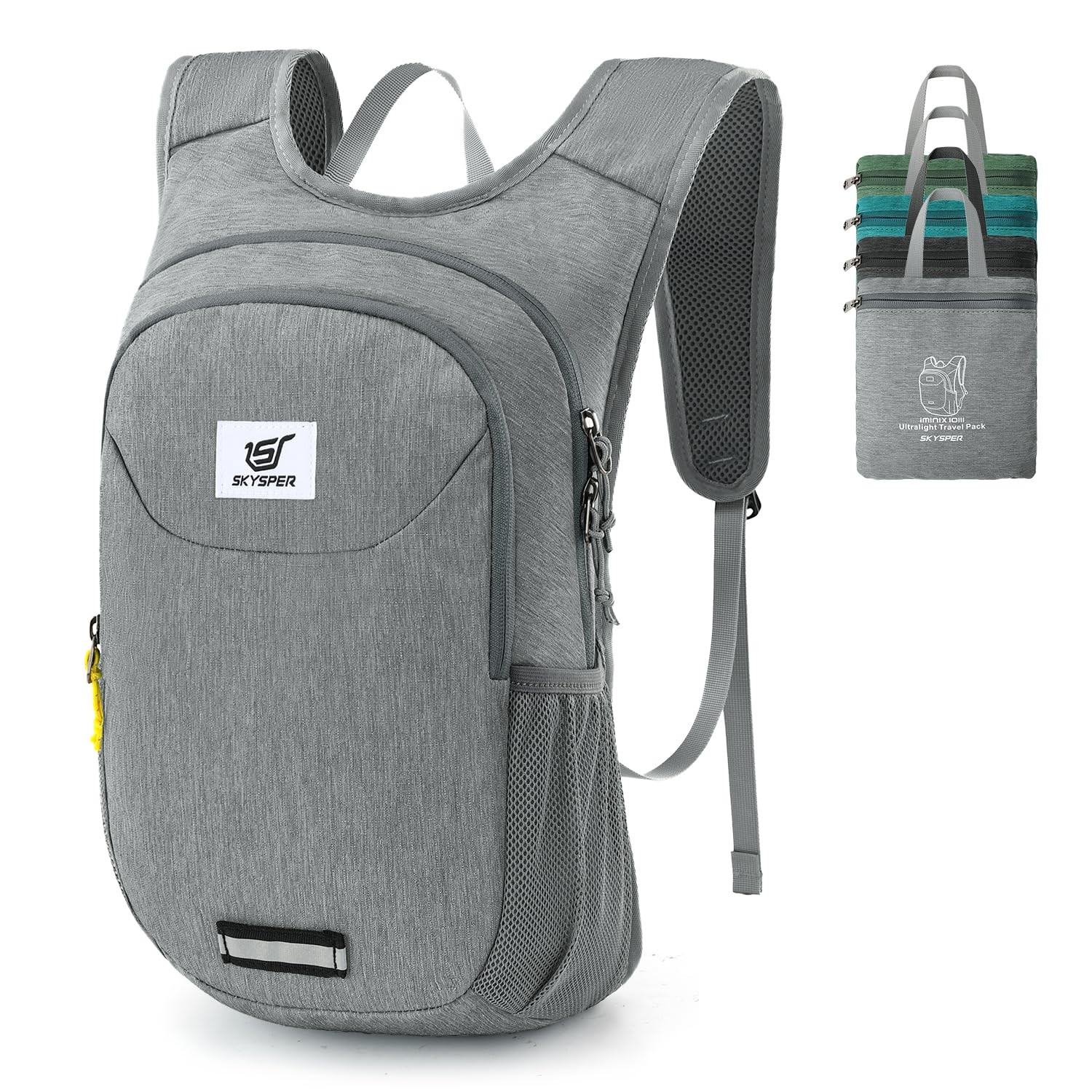 Small Hiking Backpack 10L Packable Lightweight Back Pack Foldable Travel Dayp...