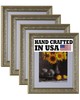 4-Pack Custom Picture Poster Frame 3-1/2" Silver Victorian 16x20 24x36 1556-S125 gallery