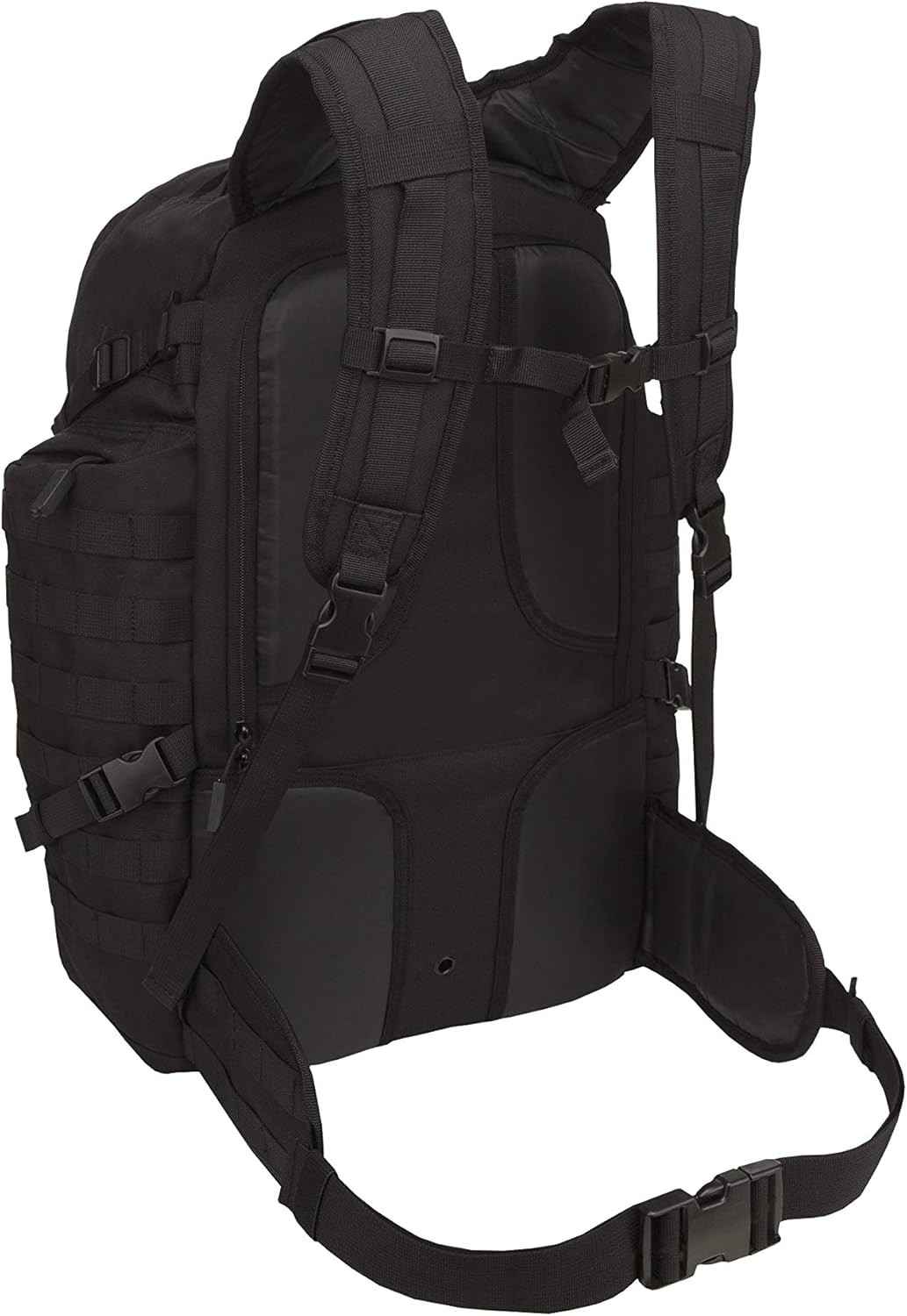 64.3L Tactical Internal Frame Backpack Large Capacity Hiking Pack Black 3