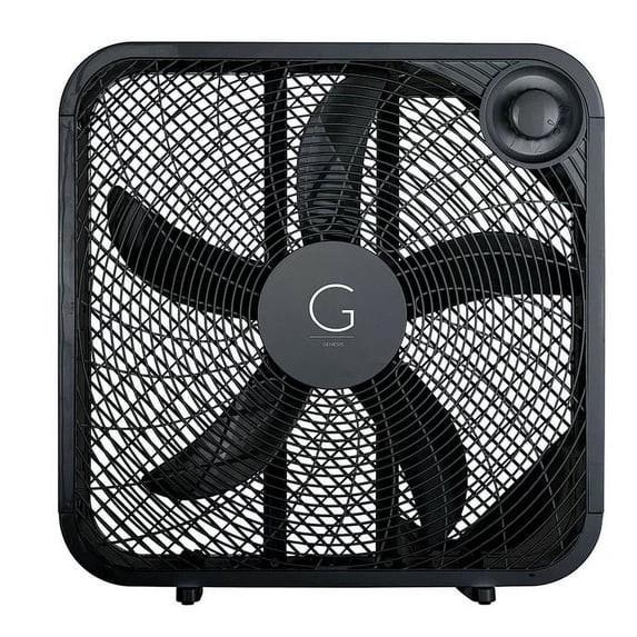 G20BOX-BLK 20-Inch 3-Speed Box Fan with Max Cooling Technology Black gallery