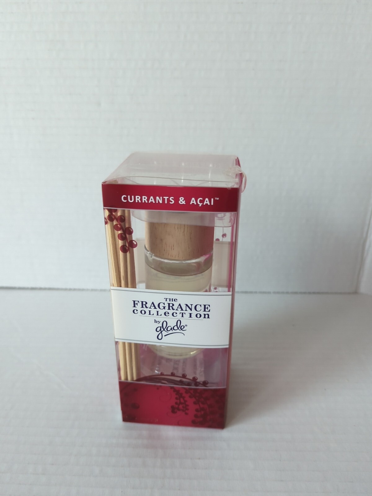 Glade The Fragrance Collection Currants & Acai Scented Reed Diffuser New NOS gallery