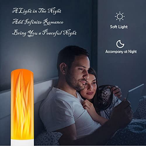 USB LED Flame Effect Light USB Flame Candle Bulb Flameless Tea Yellow-3P gallery