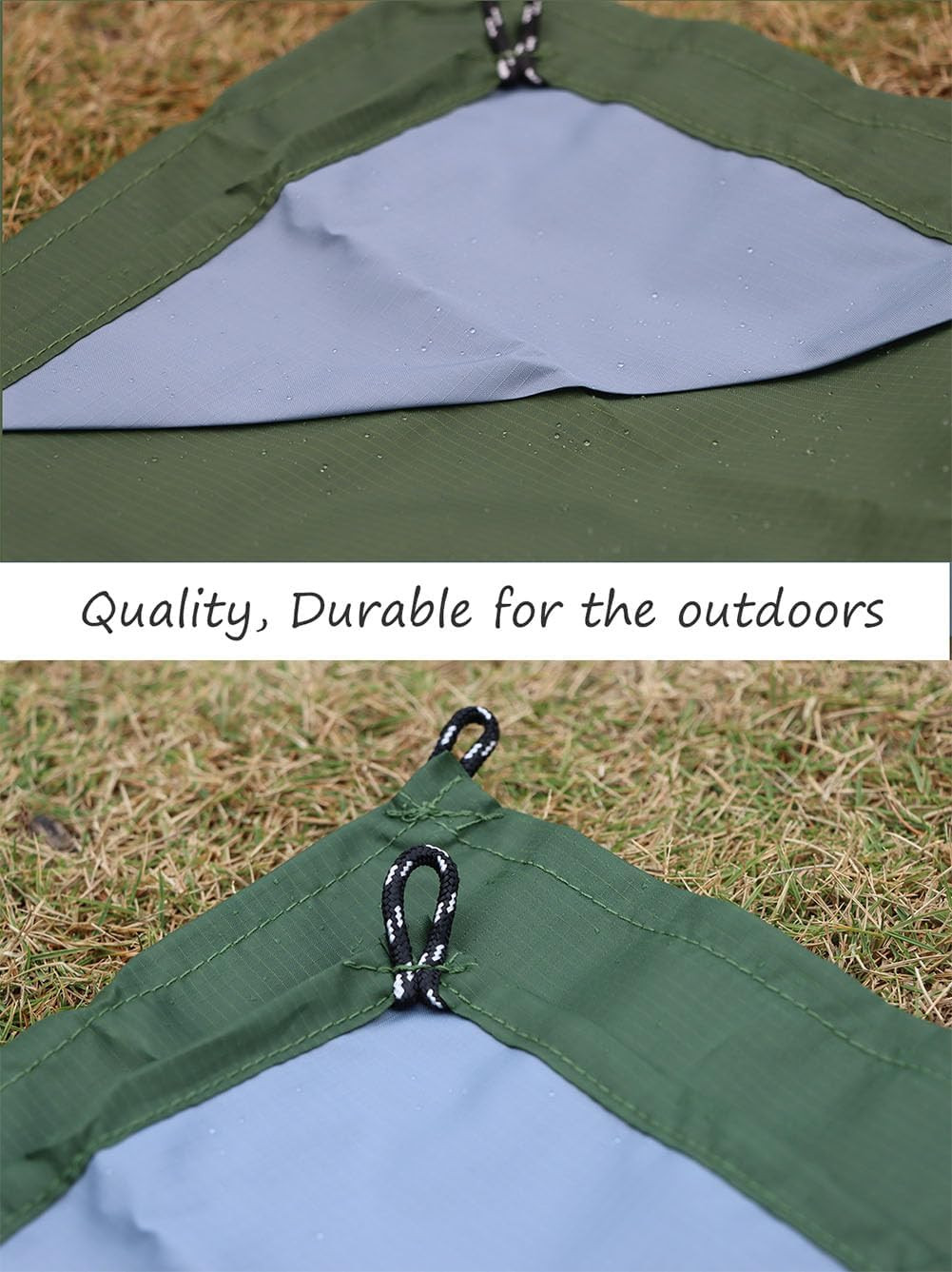 Pocket Picnic Blanket, Sandproof Lightweight Pocket Camping Tarp, 55″X 39″ Folda gallery