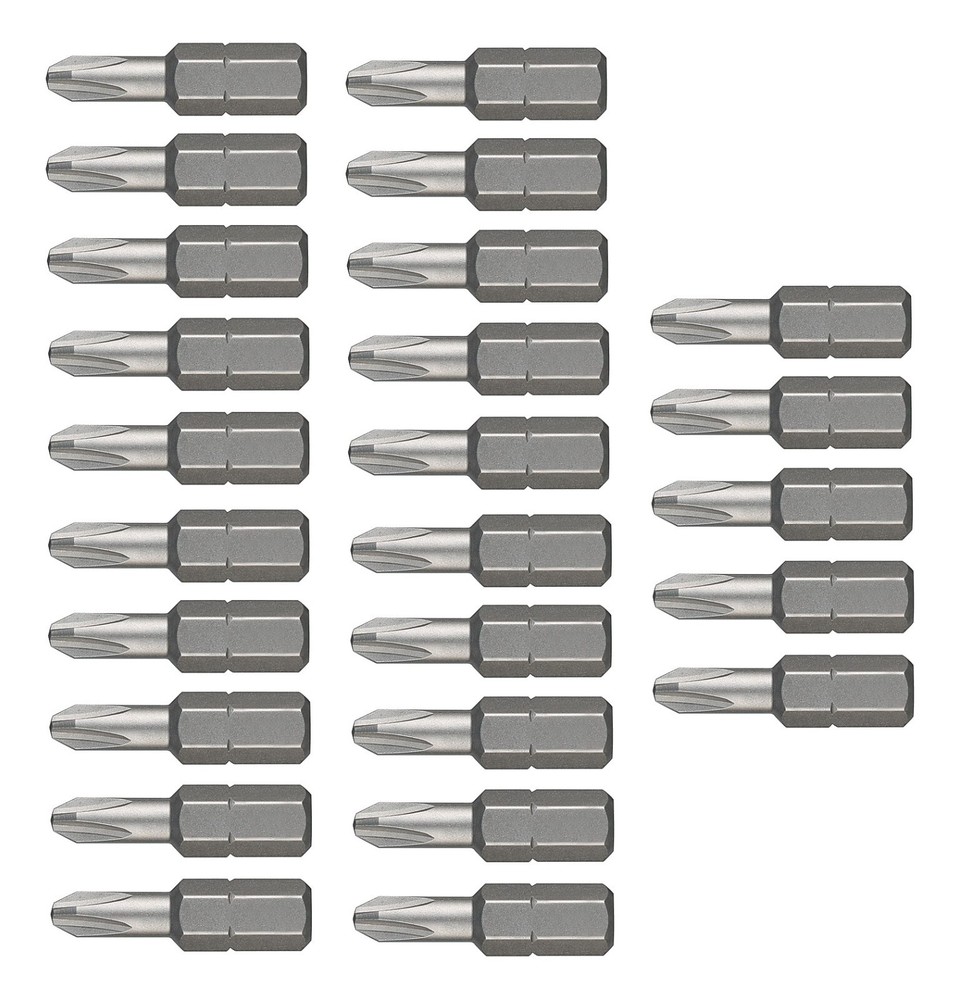 Vessel 25pc DRYWALLER Insert Impact Bits Phillips PH2 1/4" Hex Made in Japan