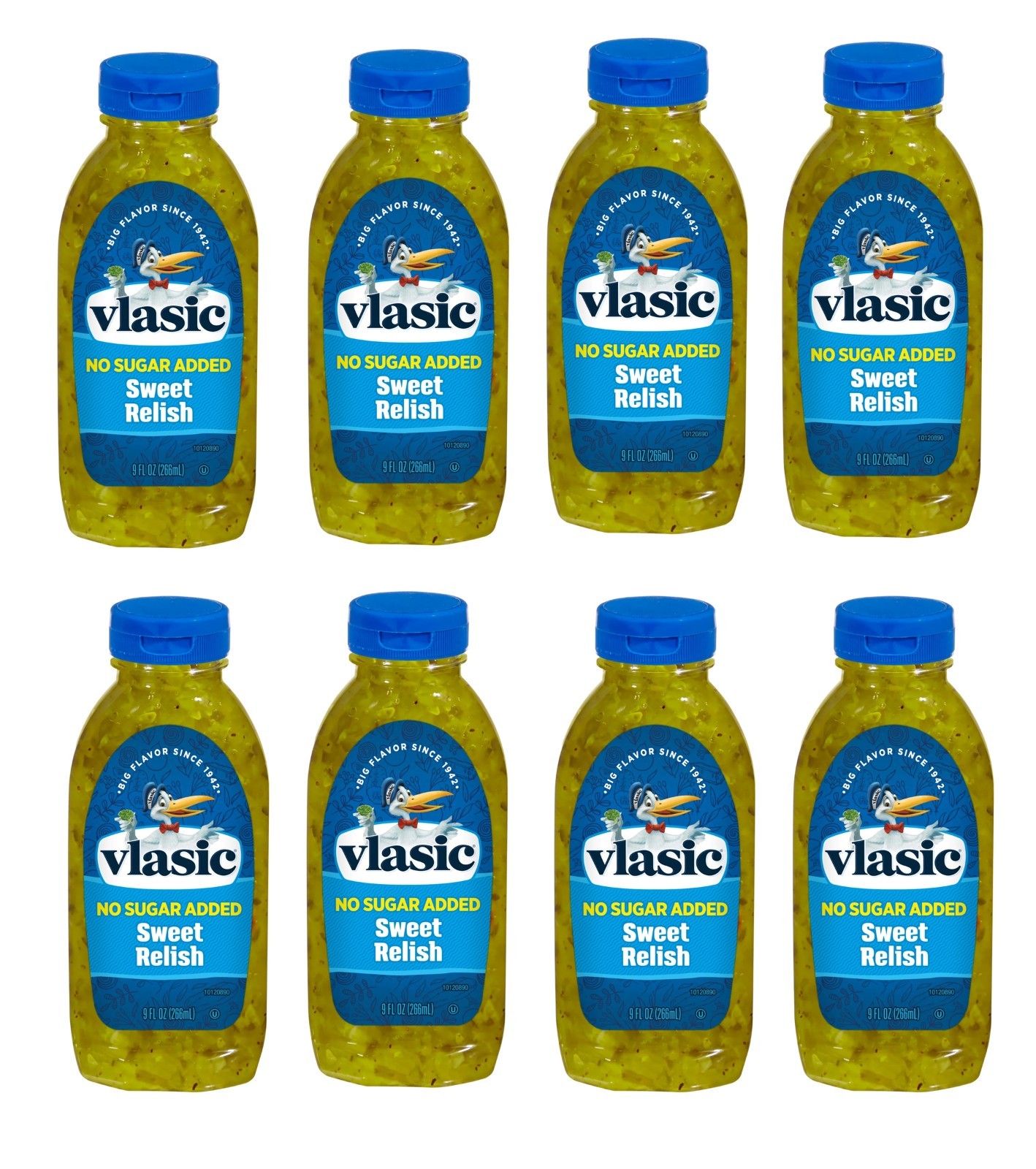 8 Pack Vlasic No Sugar Added Sweet Relish, 9 fl oz Squeezable Bottles | Zero Cal gallery