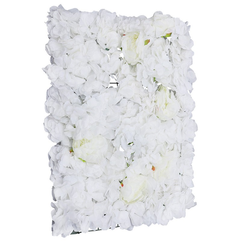 6pcs Artificial Rose Hydrangea Flower Wall Panels Wedding Party Decor 60 x 40cm gallery