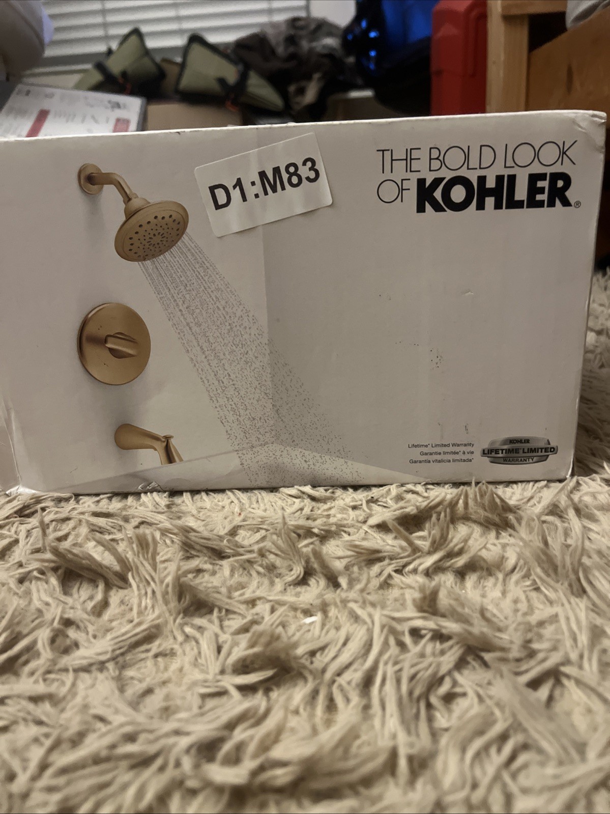 KOHLER Avail Vibrant Brushed Moderne Brass 1-handle Multi-function 7.25-in Round gallery