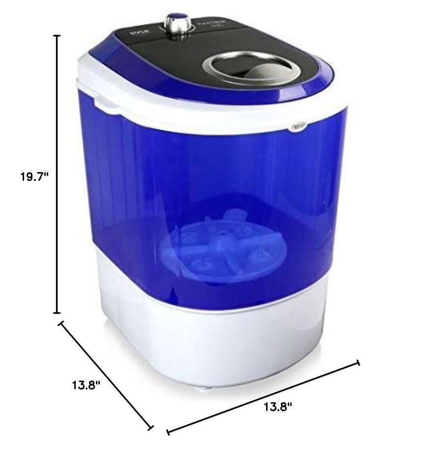 Pyle Compact Portable Washing Machine Top Loading Mini Washer 4.5 lbs Capacity gallery