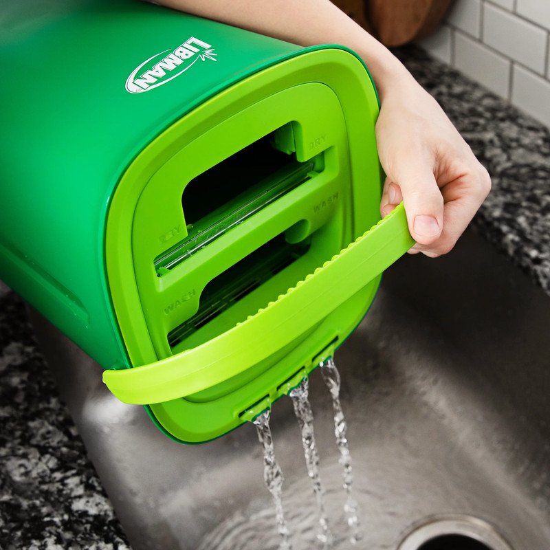 Rinse N Wring Flat Mop System with Microfiber Pad gallery