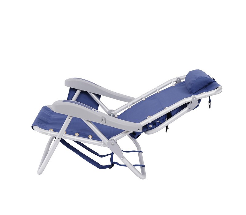 Ultimate Heavy Duty LayFlat 5 pos. Backpack Beach Chair | Insulated Cooler Pouch gallery