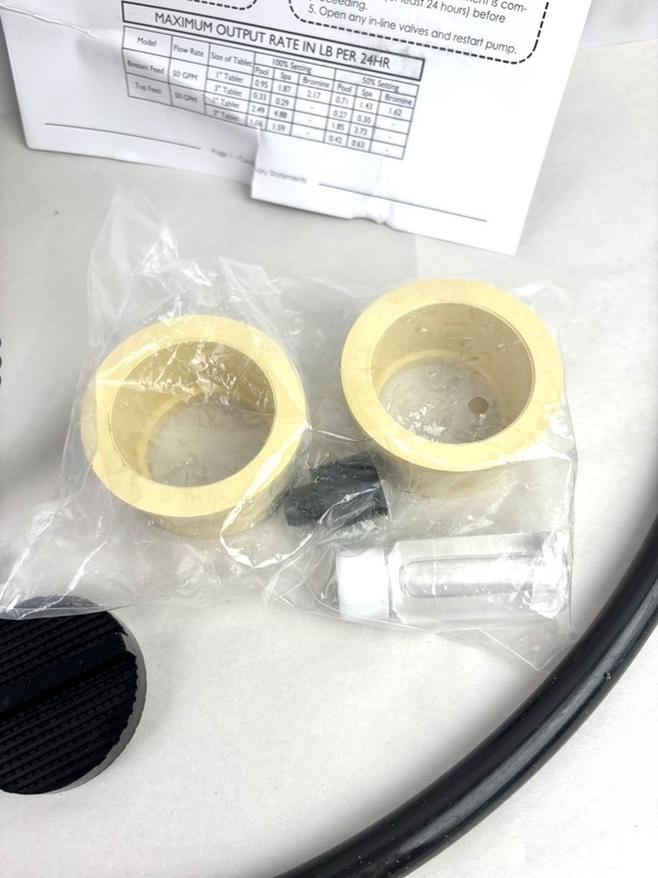 Automatic In-Line Chlorine/Bromine Feeder For Pentair Rainbow 320 (R171096) gallery