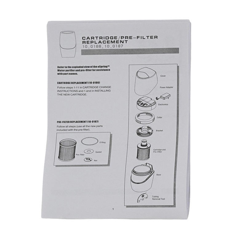 UV Technology Replacement Filter Fit for Amway eSpring Water Purifier 100186 gallery