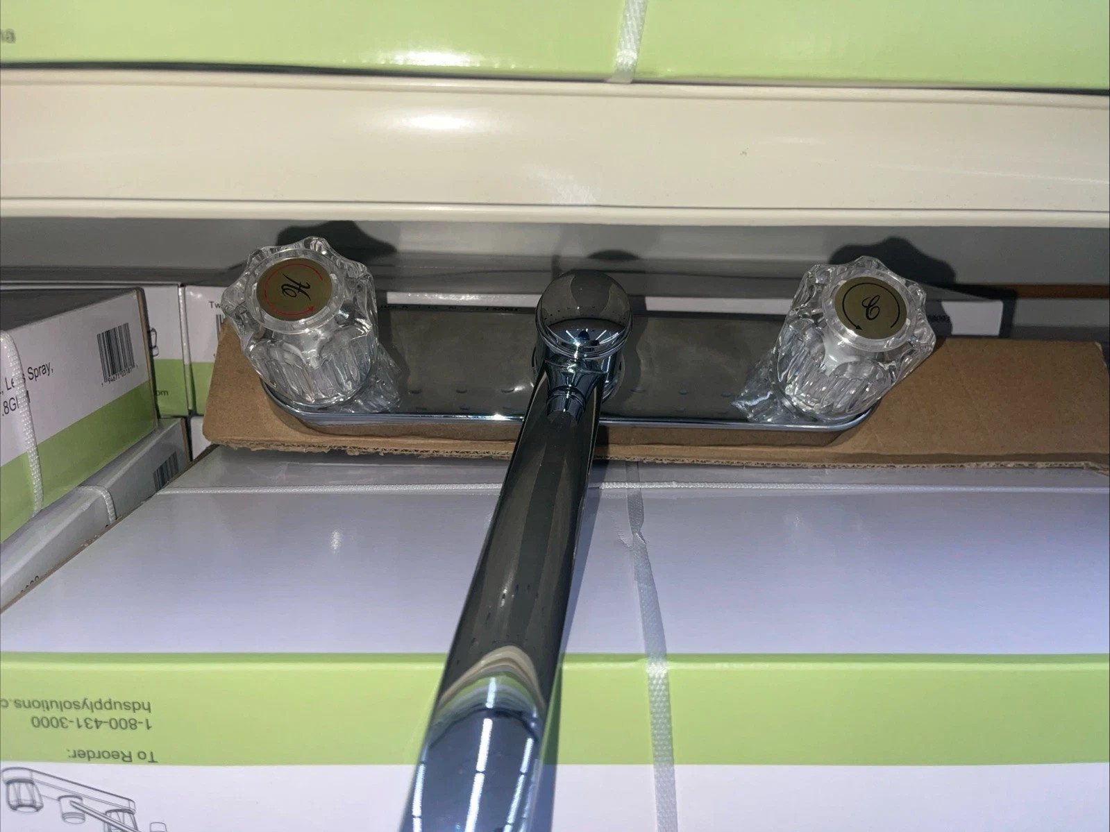 Seasons - Double Handle Standard Kitchen Faucet In Chrome - Part 158093 gallery