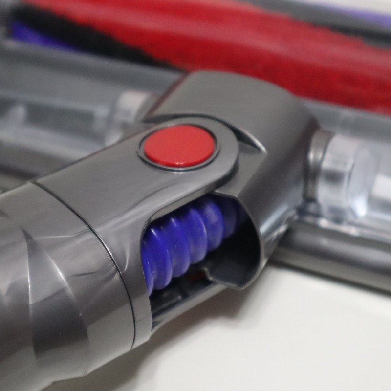Dyson Cyclone V10 Absolute Fluffy Red And Purple Soft Roller Cleaner Head gallery