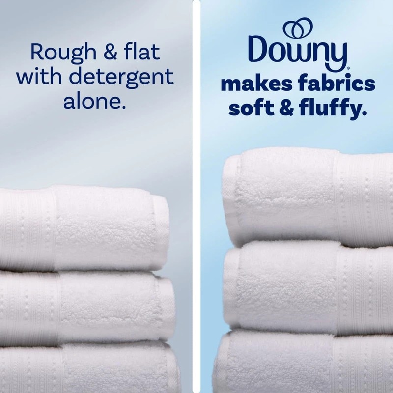 Downy Soft Free & Gentle HE Liquid Fabric Conditioner Softener, 190 Loads gallery
