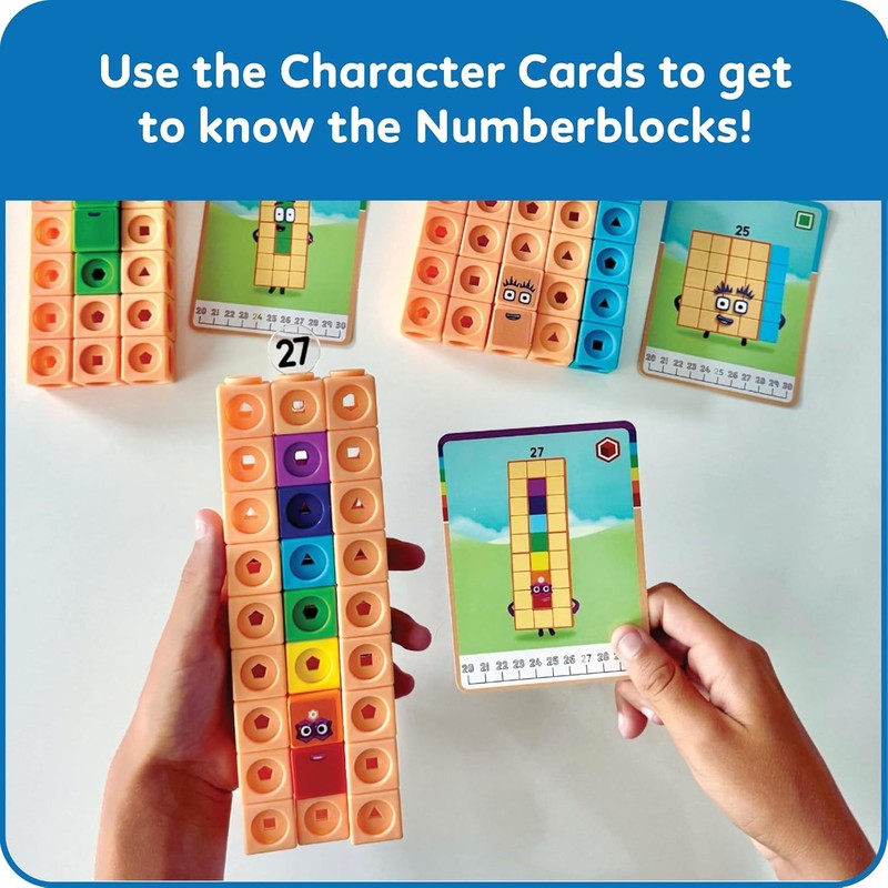 Mathlink Cubes Numberblocks 21-30 Activity Set, 20 Preschool Learning Activities gallery